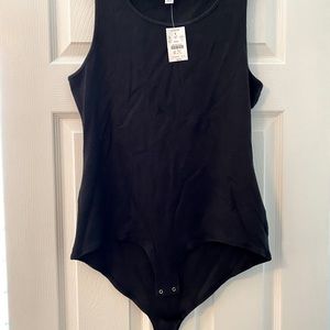 J Crew Black Body Suit NWT
